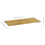 Table Top Solid Oak Wood Rectangular 23 mm 120x60 cm