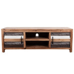 TV Cabinet Solid Acacia Wood 120x35x40 cm