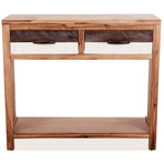Console Table Solid Acacia Wood 86x30x75 cm
