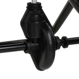 Walk Behind Salt Spreader PVC and Steel 80x46x75 cm 15 L - Rear View