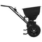 Walk Behind Salt Spreader PVC and Steel 106x73x76 cm 45 L - Close-Up Angle