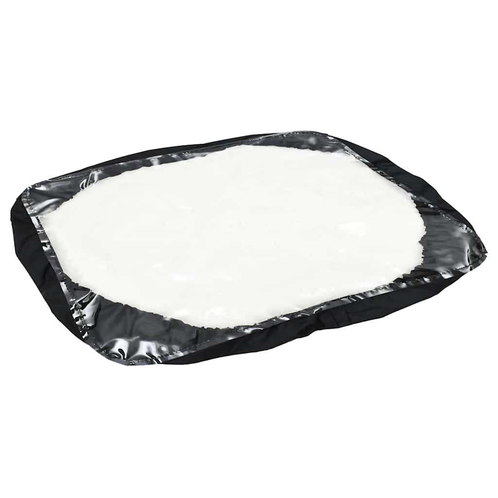 Tow Behind Salt Spreader PVC and Steel 125x74x79 cm 45 L