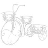 Plant Stand Bicycle Shape Vintage Style Metal