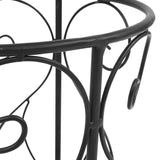 Umbrella Stand Vintage Style Metal 26x46 cm Black - 45-Degree Angle