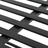 Bench Vintage Style Metal 83x42x55 cm Black