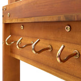 Garden Kitchen Trolley Solid Wood Acacia 92x43.5x141.5 cm - Extra Image