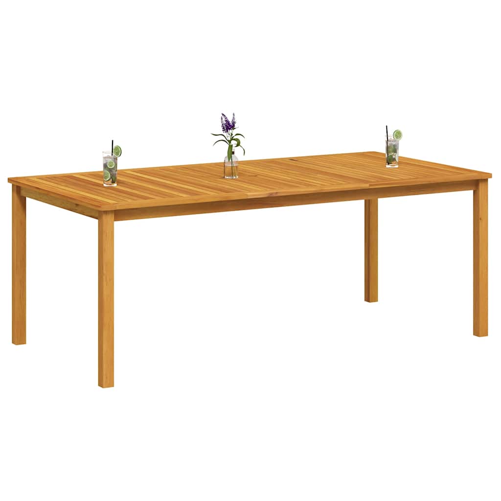 Garden Table 200x100x74 cm Solid Acacia Wood