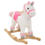 Rocking Animal Plush 65X32X58 Cm Pink