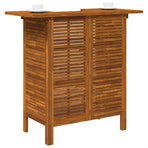 Bar Table 110x50x105 cm Solid Acacia Wood