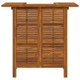 Bar Table 110x50x105 cm Solid Acacia Wood