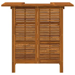 Bar Table 110x50x105 cm Solid Acacia Wood