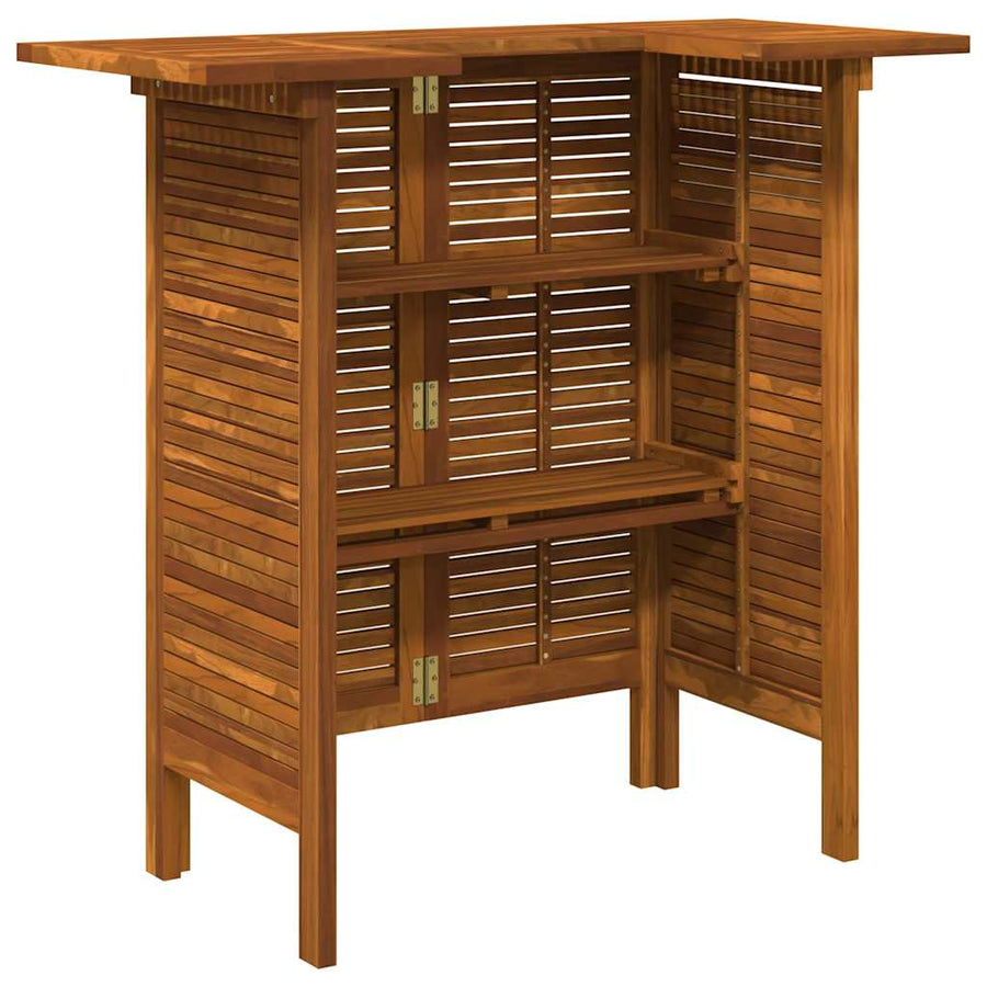 Bar Table 110x50x105 cm Solid Acacia Wood