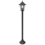 Garden Post Lights 6 pcs E27 110 cm Aluminium Bronze