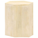 Coffee Table Set 3 Pieces Solid Mango Wood - Low Angle