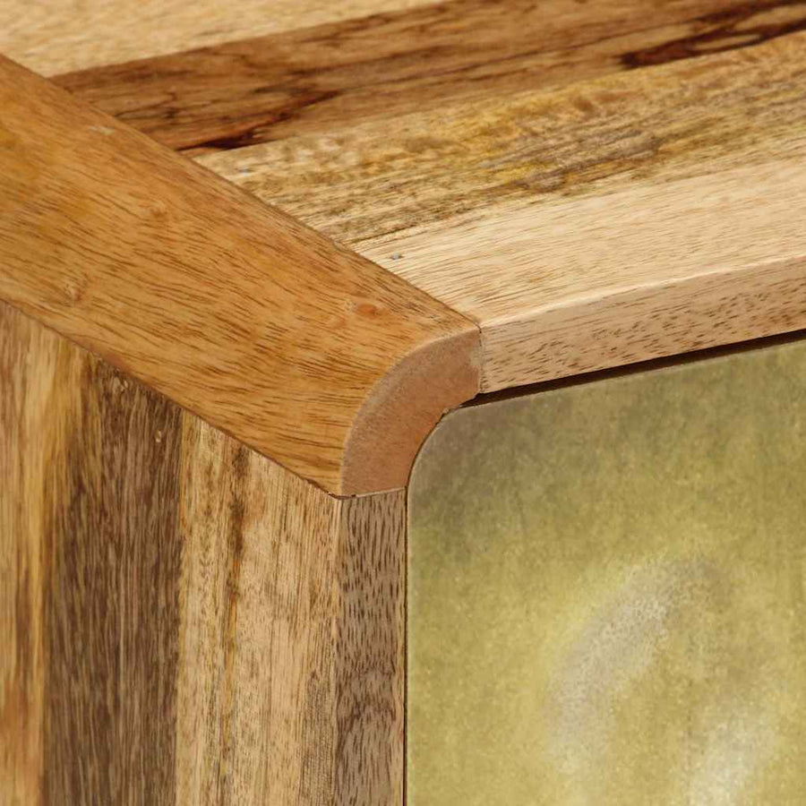 TV Cabinet Solid Mango Wood 120x30x45 cm