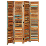 Room Divider Solid Reclaimed Wood 170 cm - Side View