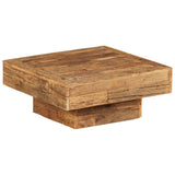 Coffee Table Solid Reclaimed Wood 70x70x30 cm - Extra Image