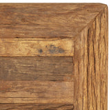 Coffee Table Solid Reclaimed Wood 70x70x30 cm - Close-Up Angle