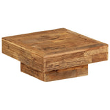 Coffee Table Solid Reclaimed Wood 70x70x30 cm - Extra Image