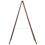 Double-sided Blackboard Cedar Wood Free Standing 40x60 cm