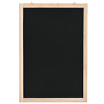 Wall-Mounted Blackboard Cedar Wood 40x60 cm