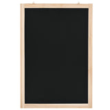 Wall-Mounted Blackboard Cedar Wood 40x60 cm - Front View