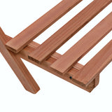 3-Tier Plant Stand Cedar Wood 48x45x40 cm - 45-Degree Angle