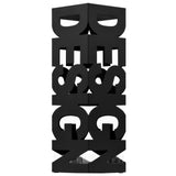 Umbrella Stand Design Steel Black - Front View