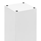 Umbrella Stand Stones Steel White - Top-Down View