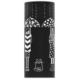 Umbrella Stand Women Steel Black - Front View