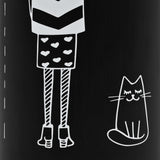 Umbrella Stand Women Steel Black