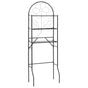 Toilet Rack Black 60x33x174 cm