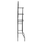 Toilet Rack Black 60x33x174 cm