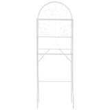 Toilet Rack White 60x33x174 cm - Front View