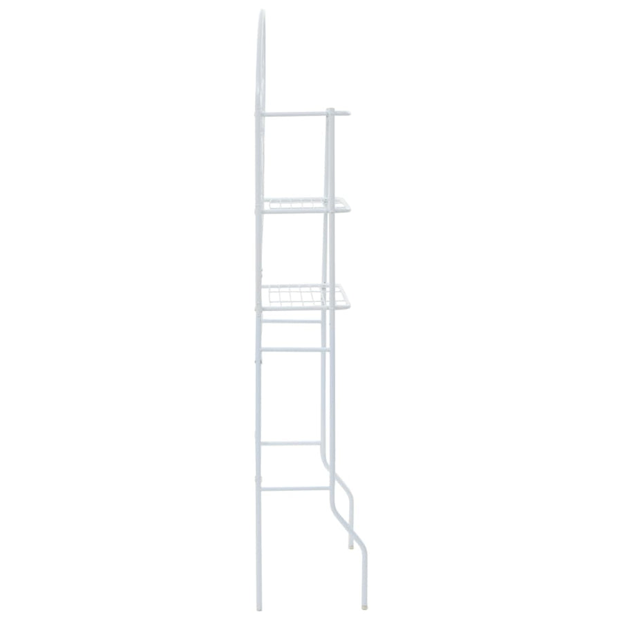Toilet Rack White 60x33x174 cm