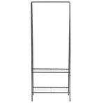 Clothes Rack 59x35x150 cm Black