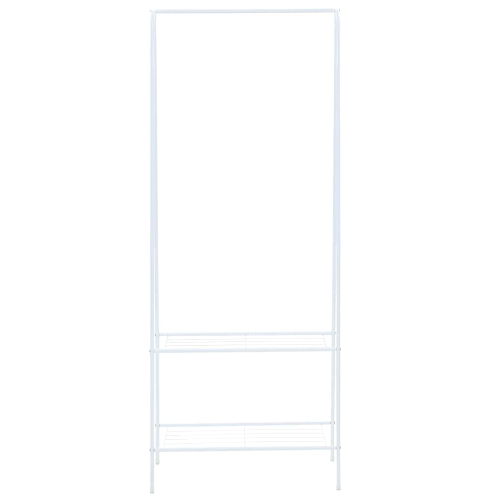 Clothes Rack 59x35x150 cm White