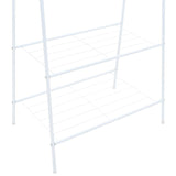 Clothes Rack 59x35x150 cm White - Top-Down View