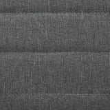 Dining Chairs 2 pcs Light Grey Fabric