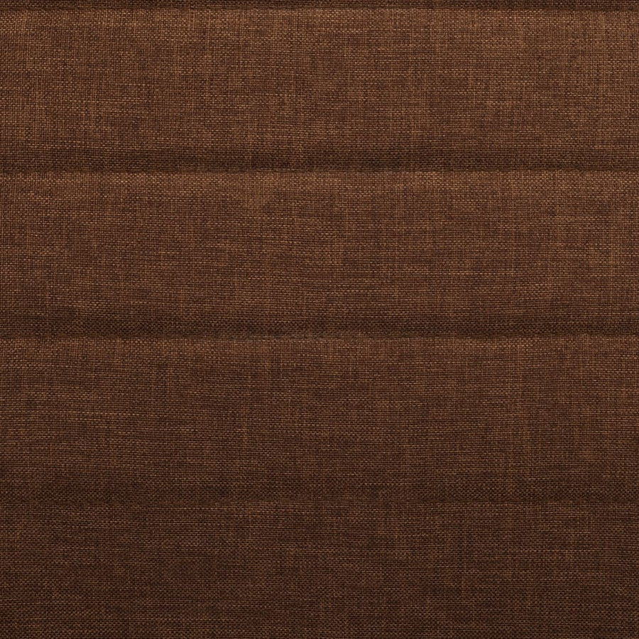 Dining Chairs 2 pcs Brown Fabric