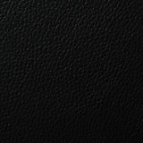 Dining Chairs 2 pcs Black Faux Leather - Low Angle