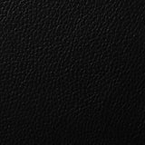 Dining Chairs 4 pcs Black Faux Leather - Low Angle