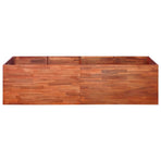 Garden Raised Bed Acacia Wood 200x50x50 cm