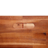 Garden Raised Bed Acacia Wood 150x50x50 cm - 45-Degree Angle