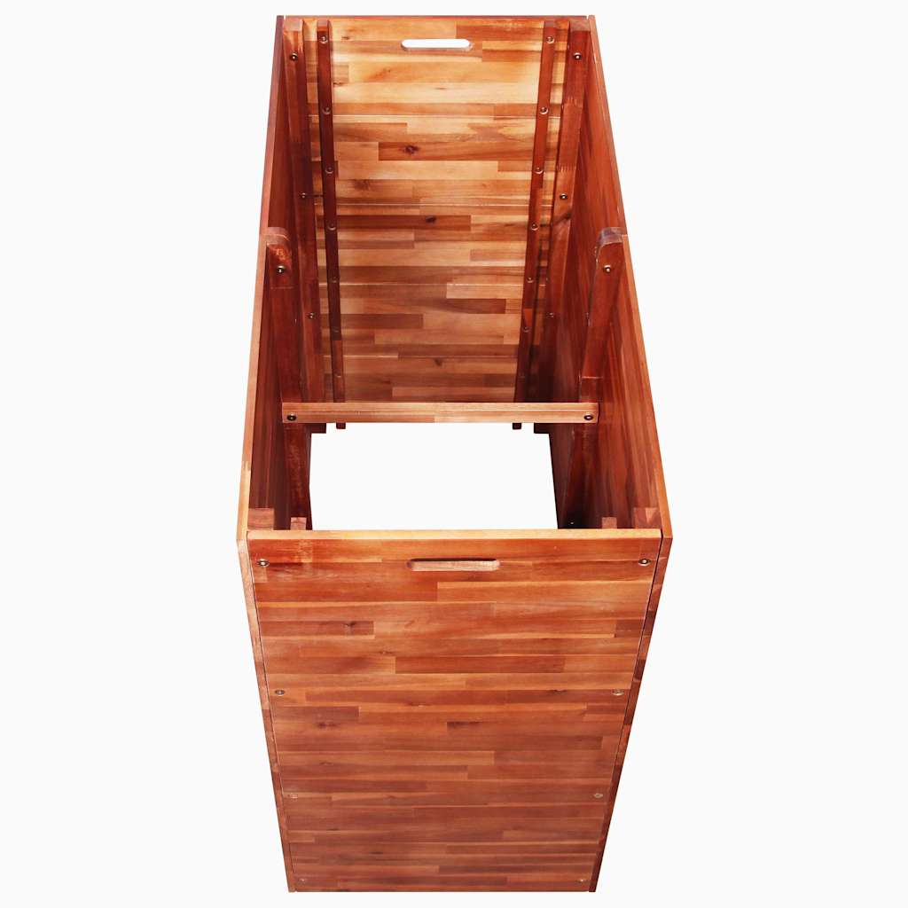 Garden Raised Bed Acacia Wood 100x50x100 cm