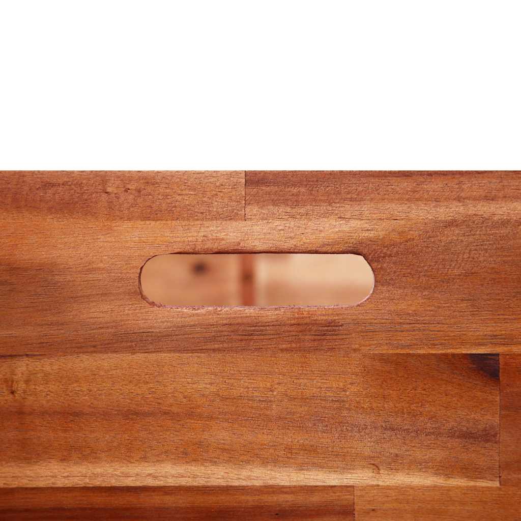 Garden Raised Bed Acacia Wood 100x50x100 cm