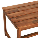 4 Piece Outdoor Lounge Set Solid Acacia Wood - Extra Image