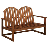 4 Piece Outdoor Lounge Set Solid Acacia Wood - Side View