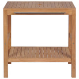 Bathroom Vanity Cabinet Solid Teak 74x45x75 cm