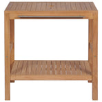 Bathroom Vanity Cabinet Solid Teak 74x45x75 cm